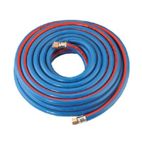 Sealey Air Hose 10mtr x andOslash;8mm with 1/4andquotBSP Unions Extra Heavy-Duty