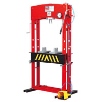 Sealey Air/Hydraulic Press 30ton Floor Type with Foot Pedal