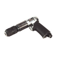 Sealey Air Pistol Drill with 3mm Keyless Chuck Super-Duty Plus FREE 9andquot Deak Fan