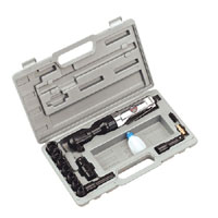 Sealey Air Ratchet Wrench with Sockets 1/2andquotSq Drive