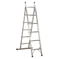 Sealey Aluminium Multi-Purpose Ladder 3-Way GS/TUV EN131
