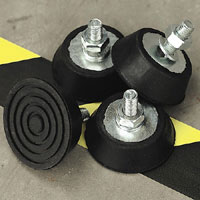 Sealey Anti-Vibration Foot Kit 4pc