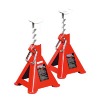 Sealey Axle Stands 3ton Capacity per Stand 6ton per Pair Ratchet Type