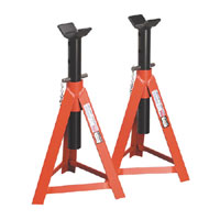 Sealey Axle Stands 5ton Capacity per Stand 10ton per Pair Medium Height