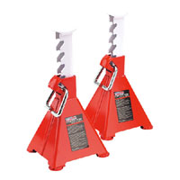 Sealey Axle Stands 6ton Capacity per Stand 12ton per Pair Ratchet Type