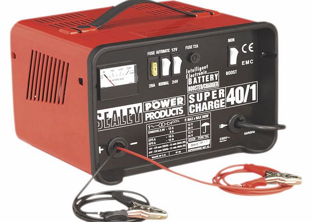 Sealey Battery Charger Low Maintenance 18amp 12/24v