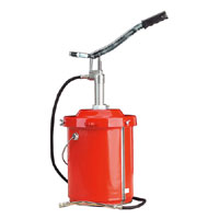 SEALEY Bucket Greaser 12.5Kg Heavy Duty C/W Follower Plate