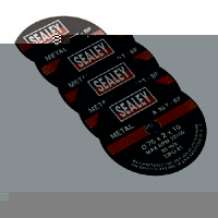 Sealey Cutting Disc 75 x 2 x 10mm Pack of 5