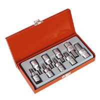 Sealey Hex Key Socket Set 9pc 1/2andquotSq Drive