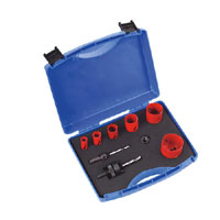 Hole-Saw Kit Electricians 9pc