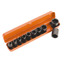 Sealey Impact Socket Set 11pc 1/2andquotSq Drive Metric