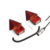 Sealey Lighting Board Set 2pc with 8mtr Cable DIN 24V Plug
