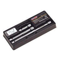 Sealey Locking Extension Bar Set 3pc 3/8andquotSq Drive