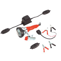 Sealey Low Voltage Lead Lamp Kit 2 x 24W/12V with One Lead Lamp