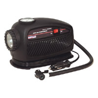 Sealey Mini Compressor with Emergency Light 12V