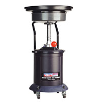 Sealey Mobile Oil Drainer 30ltr Gravity Discharge