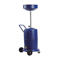 Mobile Oil Drainer 75ltr Gravity Discharge