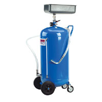 Sealey Mobile Oil Drainer 90ltr Air Discharge