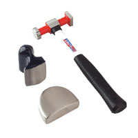 Sealey Panel Beating Set 3pc Drop Forged