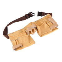 Sealey Professional Leather Tool Pouch 11 Pocket