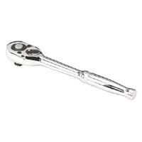Sealey Ratchet Wrench 1/2andquotSq Drive Pear Head Flip Reverse