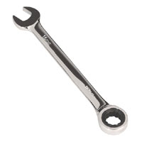 Sealey Ratcheting Combination Spanner 16mm 72 Tooth