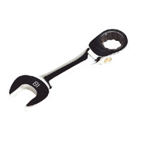 Sealey Ratcheting Stubby Combination Spanner 18mm 72 Tooth