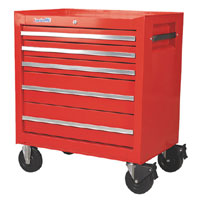 Roller Cabinet 5 Drawer with Ball Bearing Runners