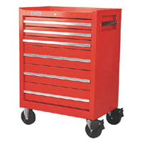 Roller Cabinet 6 Drawer with Ball Bearing Runners
