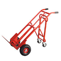 Sealey Sack Truck 3-in-1 with 250 x 90mm Pneumatic Tyre 250kg Capacity
