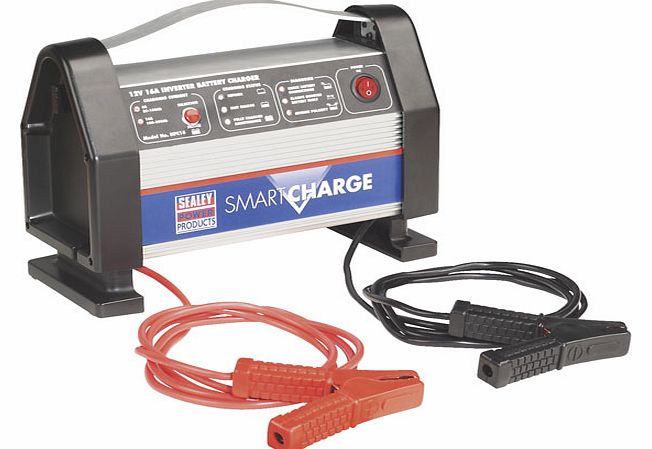 Sealey Smartcharge Inverter Battery Charger 12v 16amp
