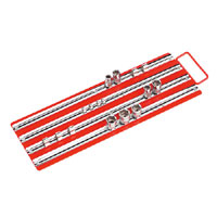 Sealey Socket Rail Tray 1/4andquot, 3/8andquot and 1/2andquotSq Drive
