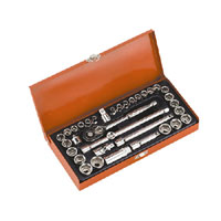 Sealey Socket Set 35pc 3/8andquotSq Drive Metric/Imperial