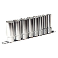Sealey Socket Set Deep WallDrive 8pc 1/2andquotSq Drive Imperial