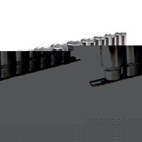 Sealey Socket Set Deep WallDrive 8pc 1/2andquotSq Drive Metric
