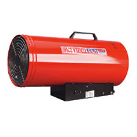 Sealey Space Warmer Propane Heater 130000-280500Btu/hr 110/240V