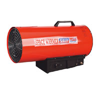 Sealey Space Warmer Propane Heater 90000-148500Btu/hr 110/240V