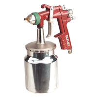 Sealey Spray Gun HVLP Suction Feed 1.7mm Set-Up