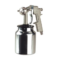 Sealey Spray Gun Suction Feed General Purpose 1.5mm Set-Up