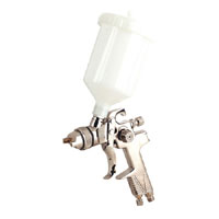 Sealey Spray Gun Top Coat Gravity Feed 1.4mm Set-Up