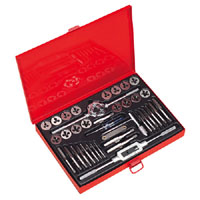 Sealey Tap and Die Set 40pc Split Dies Metric