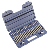 Sealey TRX-Star/Spline/Hex Bit and Driver Set 42pc