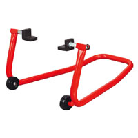 Universal Rear Wheel Stand with Rubber Supports