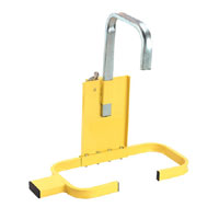 Sealey Wheel Clamp with Lock and Key