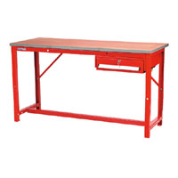 Sealey Workbench 1.5mtr Steel Wooden Top without Drawer