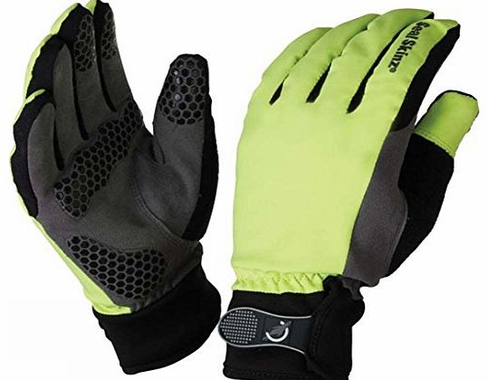 Seal Skinz All Weather Cycle Gloves - Hi Vis, XL