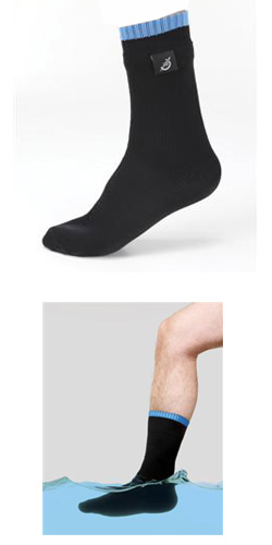 SEAL SKINZ L/WHT MID CALF SOCK