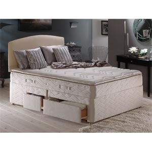 Sealy Arctic Lights 6FT Superking Divan Bed