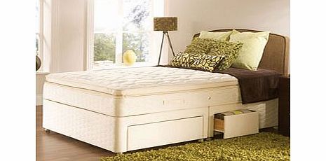 Sealy Autumn Mist 3FT Single Divan Bed