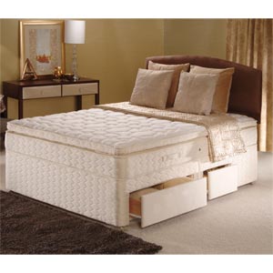 Autumn Mist 4FT Sml Double Divan Bed